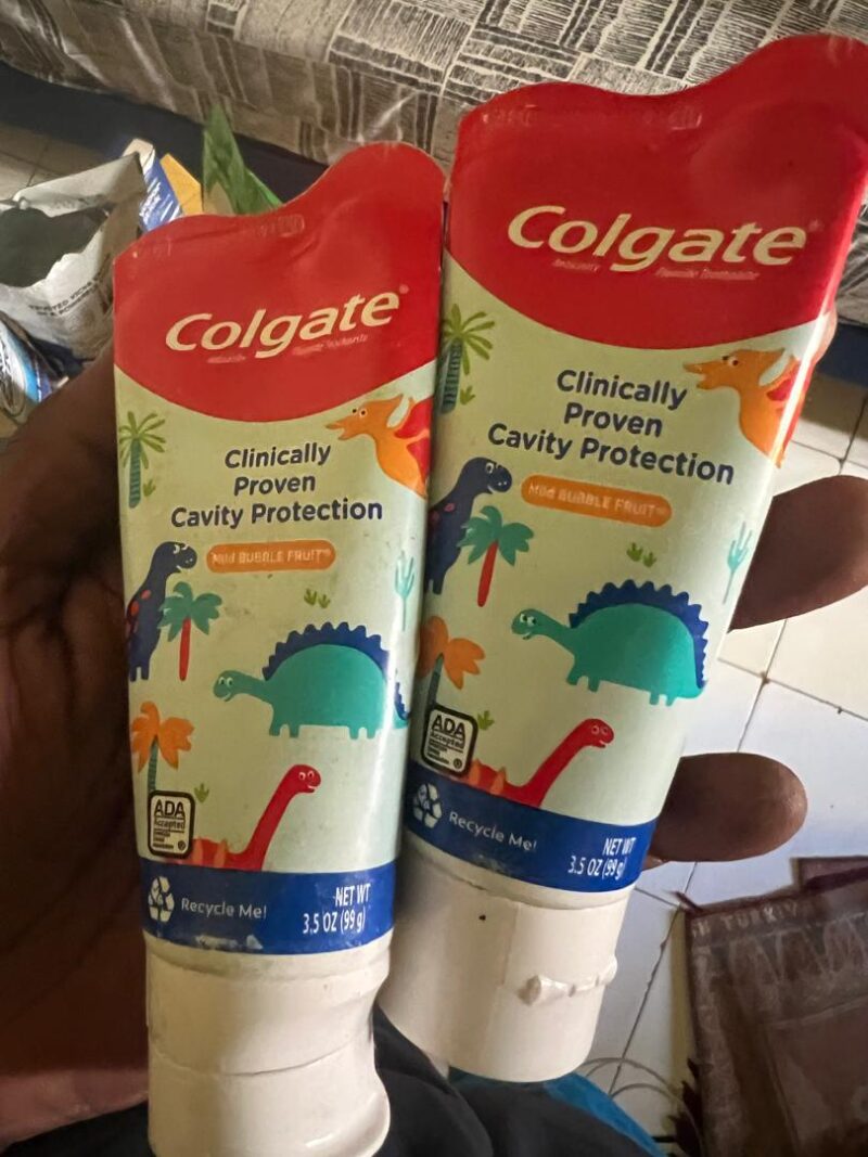 dentifrice pour enfants avec brosse à dents – Image 2